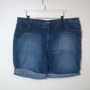 Lane Bryant Sz 26 denim shorts